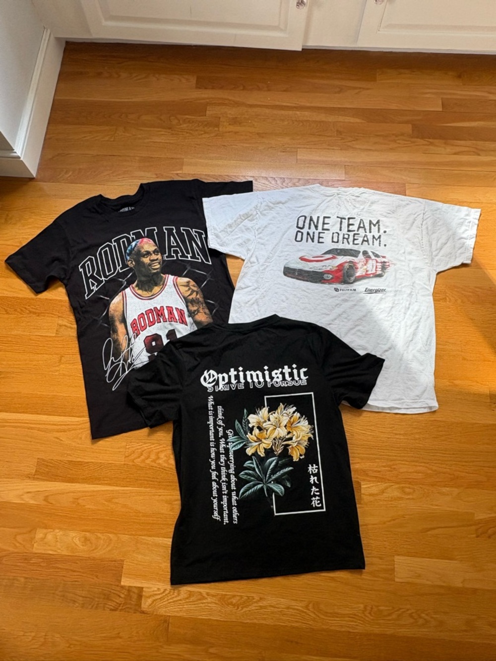 Vintage Sports & Japan Design T-Shirt bundle